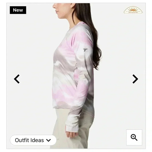 Women's Summit Valley™ Sun Deflector™ Long Sleeve Crew  Columbia - Picture 3 of 16